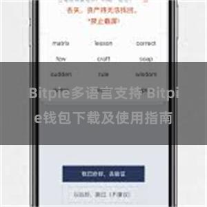 Bitpie多语言支持 Bitpie钱包下载及使用指南