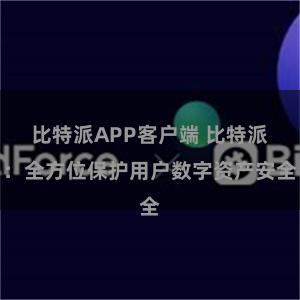 比特派APP客户端 比特派：全方位保护用户数字资产安全