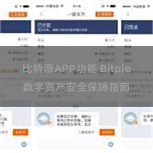 比特派APP功能 Bitpie数字资产安全保障指南