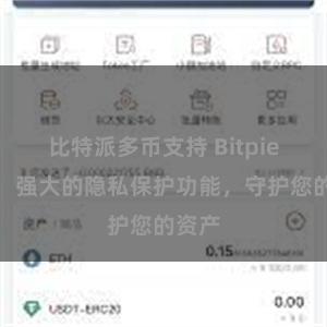 比特派多币支持 Bitpie钱包：强大的隐私保护功能，守护您的资产