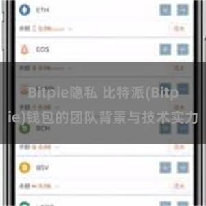 Bitpie隐私 比特派(Bitpie)钱包的团队背景与技术实力