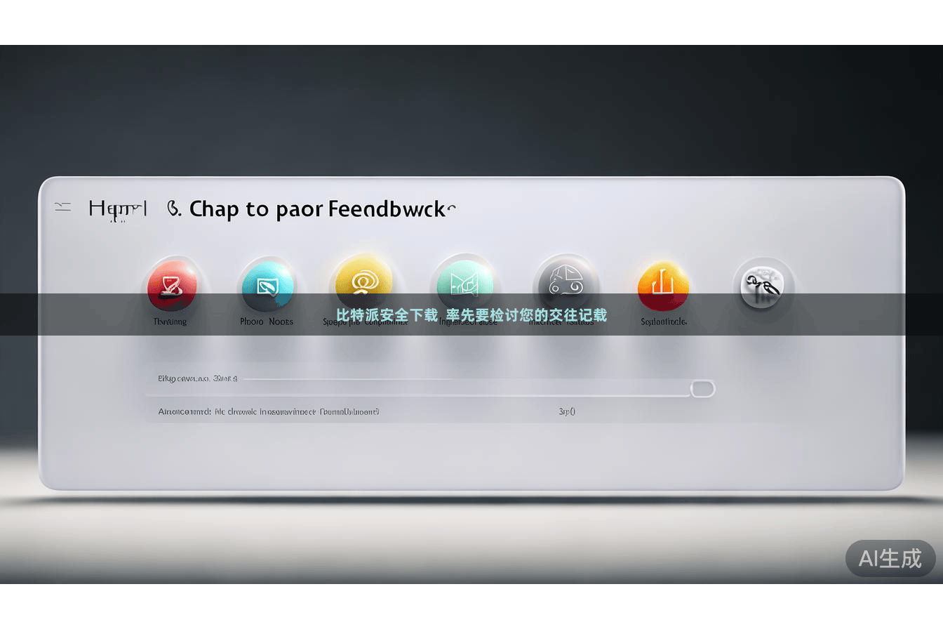 比特派安全下载  率先要检讨您的交往记载